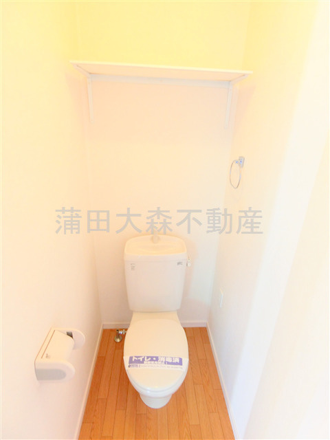 Mレガートのトイレ|棚付きのトイレ