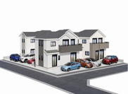 【仲介手数料０円】座間市座間1丁目　新築一戸建て　全4棟の画像