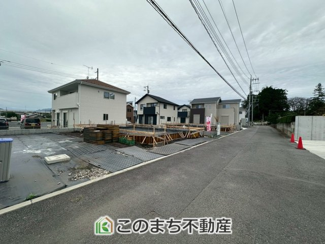 いろどりアイタウン宇都宮市野沢町23-P1　4号棟の前面道路含む現地写真|前面道路含む現地写真