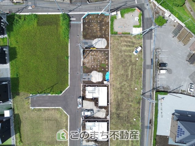 いろどりアイタウン宇都宮市野沢町23-P1　4号棟の外観|建築中現地写真（同社施工の完成物件・モデルハウスがご見学できます）