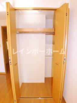 シャリテ花澤の収納|たっぷりとした収納スペースです