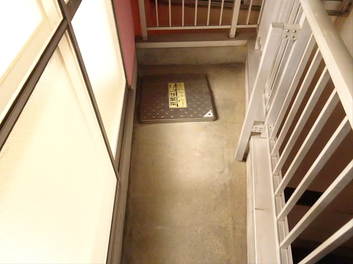 ウィリアムヒルズ桜上水のバルコニー