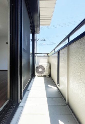 サニークレスト　Ｂ棟のバルコニー