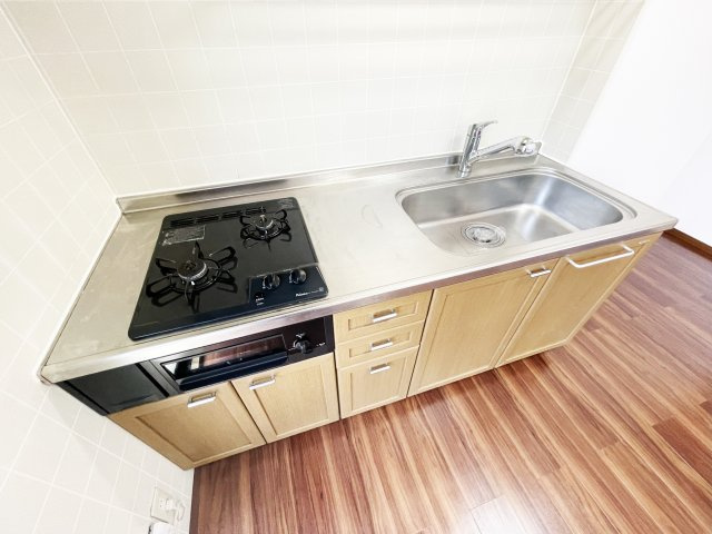サニークレスト　Ｂ棟のキッチン