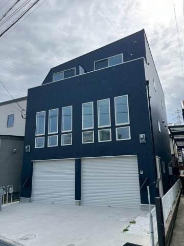 安倉南ガレージハウスの外観|おしゃれな外観です