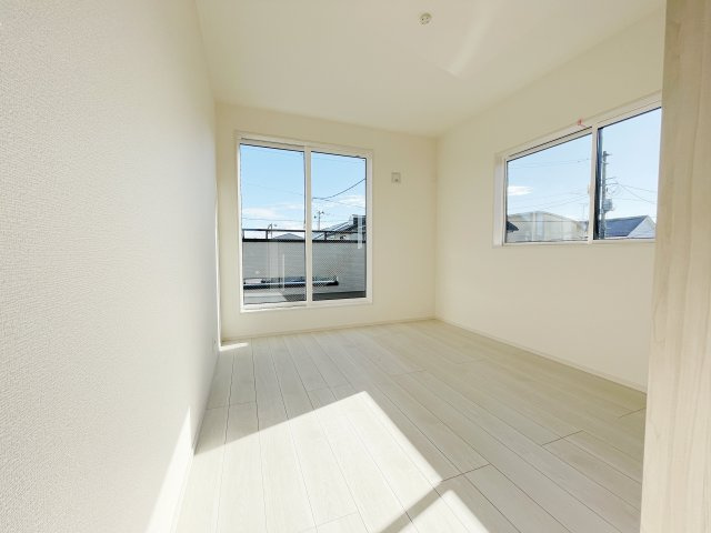 新築戸建・新築建売　安積町北井2丁目　長期優良住宅　安積一小・安積中の前面道路含む現地写真