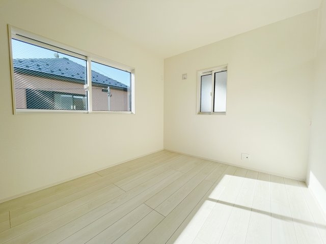 新築戸建・新築建売　安積町北井2丁目　長期優良住宅　安積一小・安積中の前面道路含む現地写真