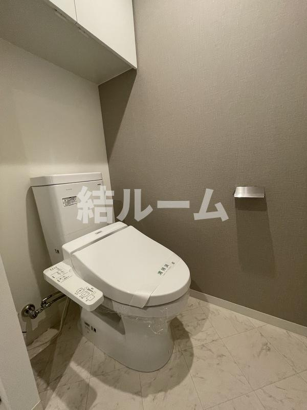 板橋区仲宿の賃貸マンションのトイレ