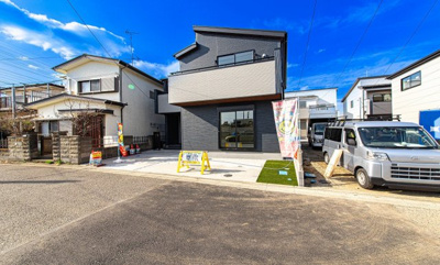 【前面道路含む現地写真】 | 藤沢市下土棚 新築戸建 全5棟