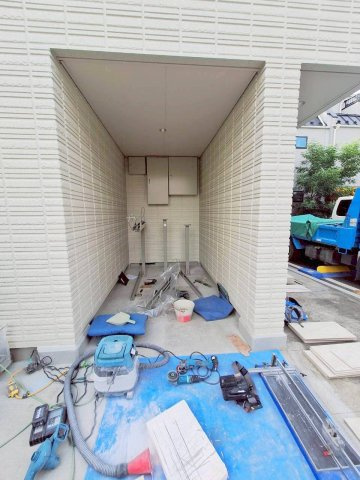 （仮称）高円寺南３丁目メゾンのその他共用部分|二段式の駐輪ラック