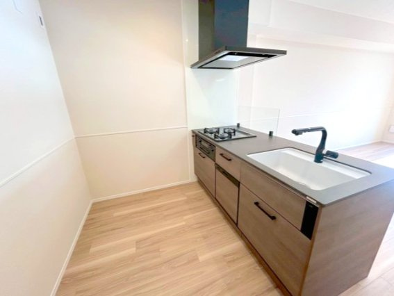 ブラン　シャルマンのキッチン|★食洗機付き♪ガス３口グリル付きシステムキッチン★