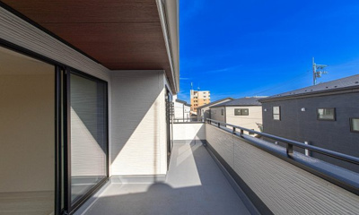 【バルコニー】 | 藤沢市下土棚 新築戸建 全5棟