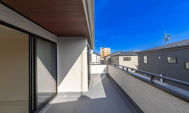 【バルコニー】 | 藤沢市下土棚 新築戸建 全5棟