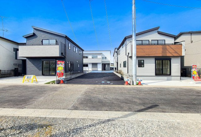 【前面道路含む現地写真】 | 藤沢市下土棚 新築戸建 全5棟