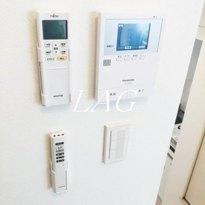 【セキュリティ】 | ハーモニーテラス綾瀬 | モニター付きインターホンです。