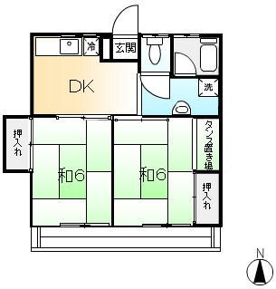 【間取り】 | ドルフ恋ヶ窪
