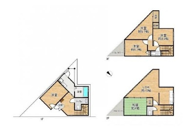 大阪市都島区東野田町の区画図