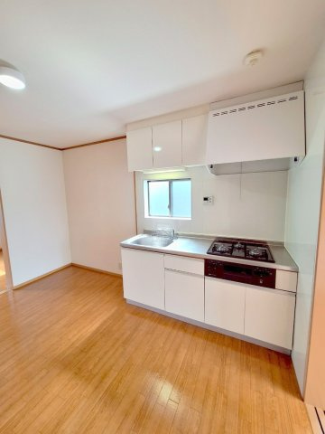 メゾンパールのキッチン|★お料理がはかどるガス３口グリル付きシステムキッチン★