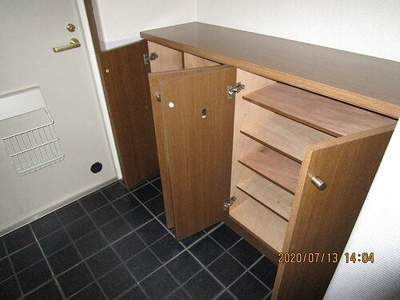 【収納】 | ライオンズマンション品川町 | 下足棚