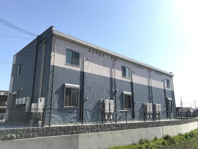 加古郡播磨町古宮のアパートのエントランス|外観写真（昼）