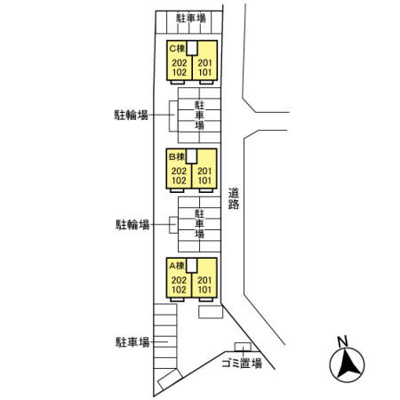 【区画図】 | プラト･ビラ Ｃ