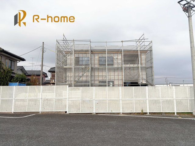 第1下妻市下妻丙　新築戸建て　1号棟の外観|ご予約を頂ければ、『平日』はもちろん『早朝』や『夜間』もご見学可能です♪お気軽にお申し付けください♪