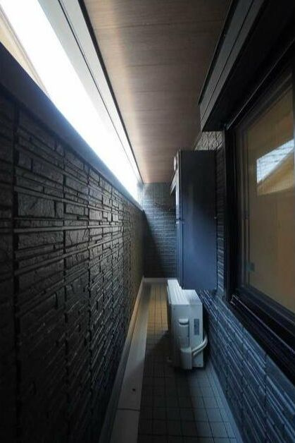 プレクシアガーデンのバルコニー