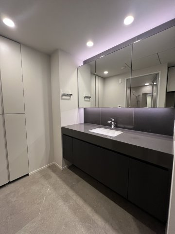 ザ・パークハウス千代田六番町の独立洗面台