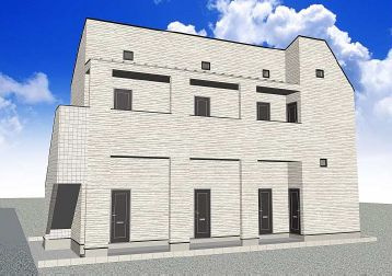 【外観パース】 | ハーモニーテラス小豆沢公園