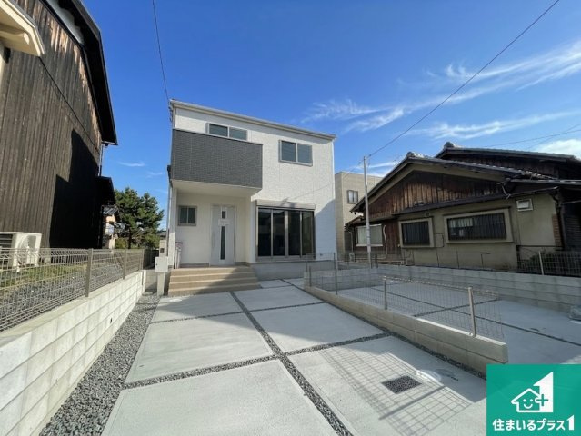 ★久世郡久御山町市田珠城　第1期　新築一戸建ての外観|安心の10年保証！外観を美しく保ち、雨水で汚れを落とします！気になることがありましたら、お気軽にお問い合わせください！