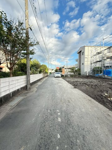 新築戸建　富士市依田橋町第3期　全1棟の前面道路含む現地写真