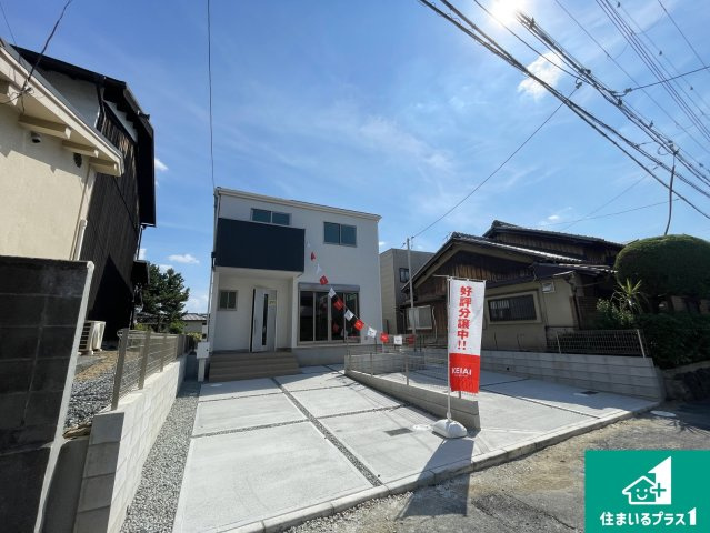 久世郡久御山町市田珠城　第1期　新築一戸建ての外観|流行に左右されないシンプルな外観！