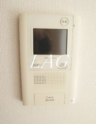 【セキュリティ】 | ルーブル亀戸 | モニター付きインターフォンです。