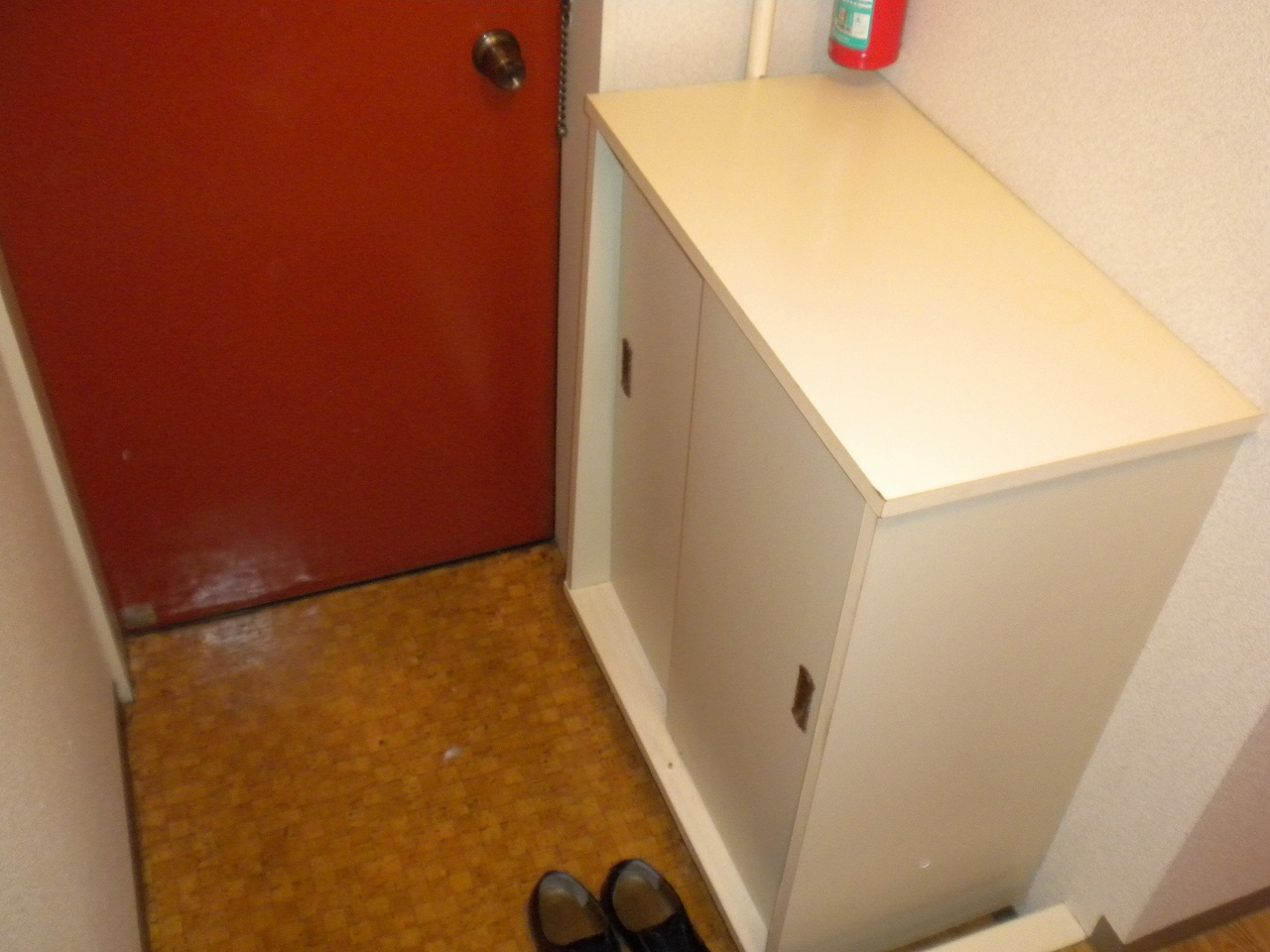 コーポラスＮＡＯの玄関|玄関、ｼｭｰｽﾞBOX