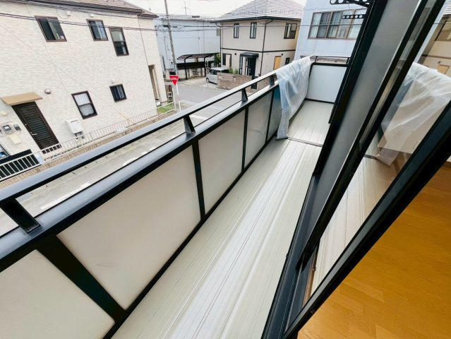 小山市大字小山　リフォーム物件のバルコニー|〇バルコニー〇
開放的なバルコニーなので眺めも素晴らしいです。
2025年10月撮影