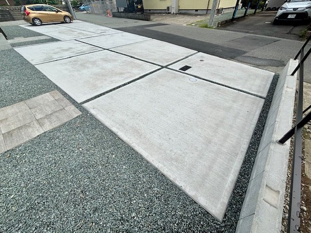 久留米市上津町9号地の駐車場