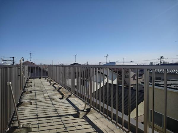 杉並区松庵１丁目の中古一戸建の展望|屋上（ルーフバルコニー） 洗… 