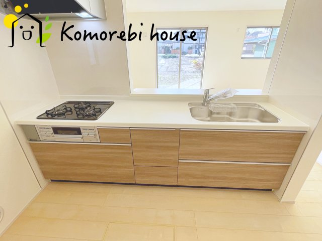 さいたま市西区土屋　第2　新築一戸建て　リーブルガーデン　01のキッチン|キッチンでお料理をお楽しみください