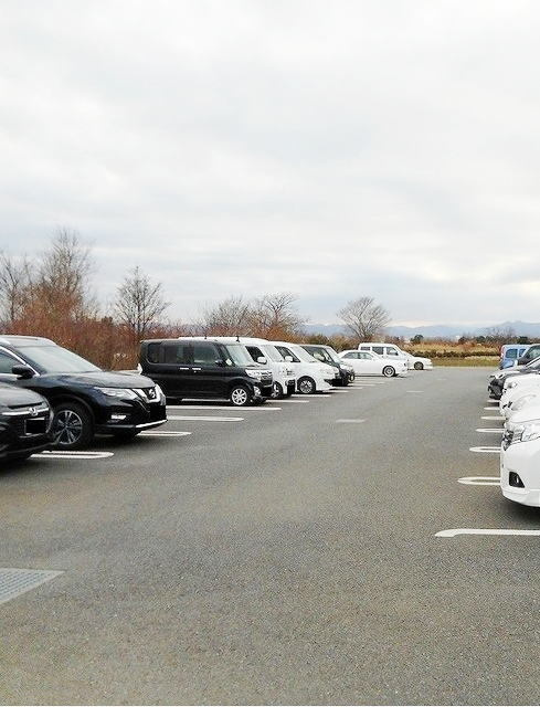 ベルジュネスⅠの駐車場