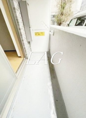 【バルコニー】 | スカイコート新宿御苑前 | バルコニーです。