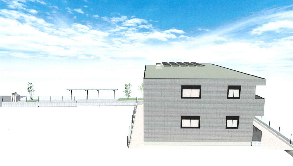 アクシスの外観パース