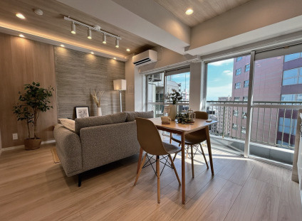 五反田ダイヤモンドマンションの居間・リビング