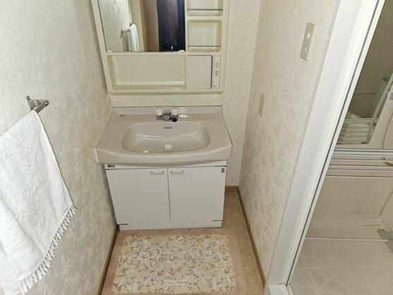 オーシャンビュー伊豆城ヶ崎の独立洗面台