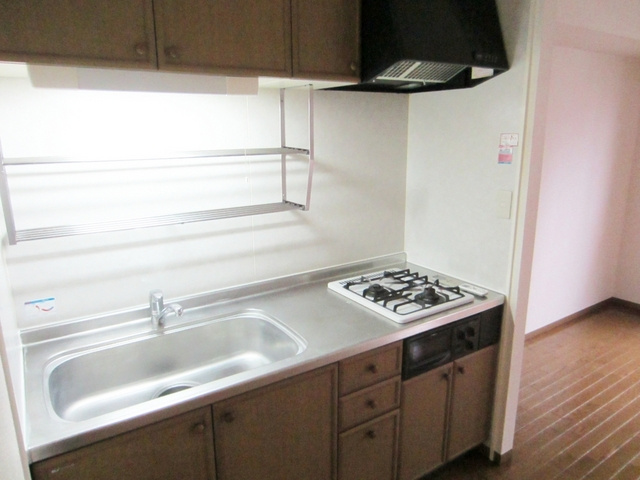 グレイシス王子Ｂ棟のキッチン|システムキッチンです