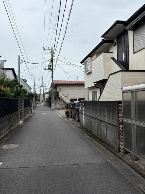 板橋区赤塚１丁目の中古一戸建の前面道路含む現地写真| 
