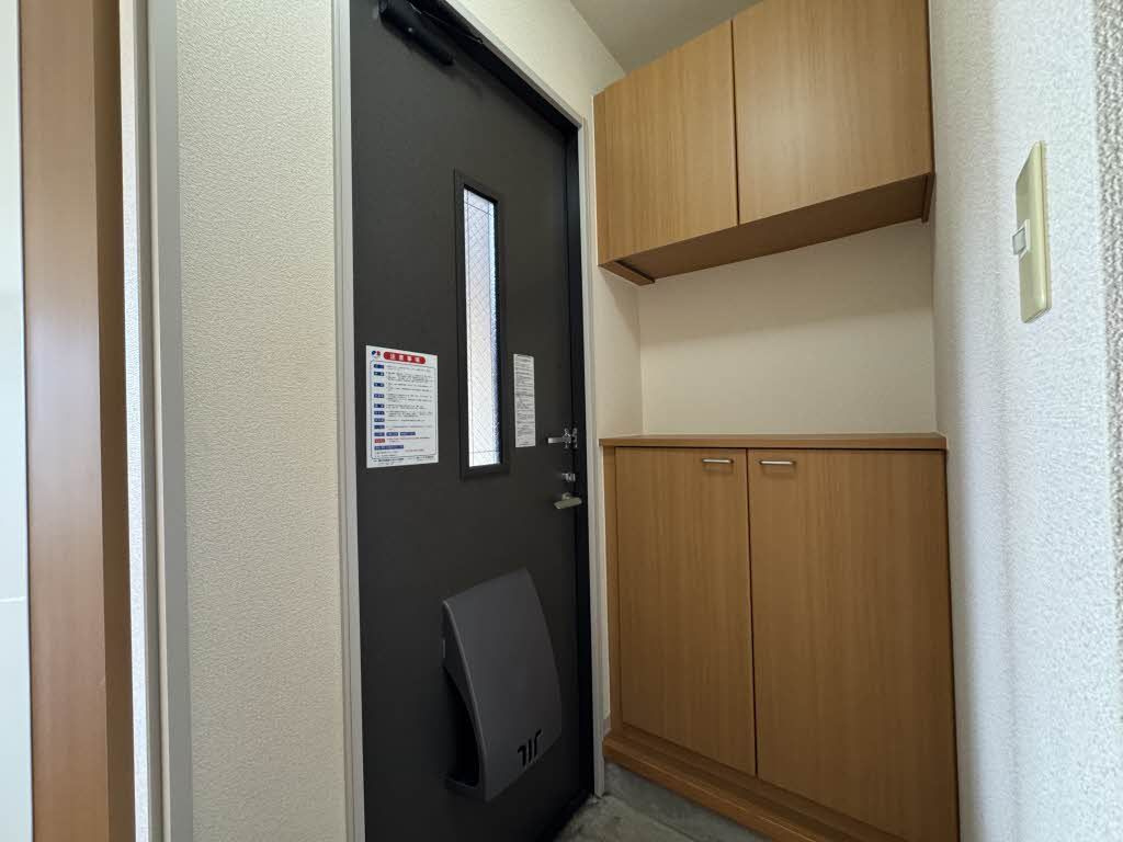 フォレストグリーンの玄関