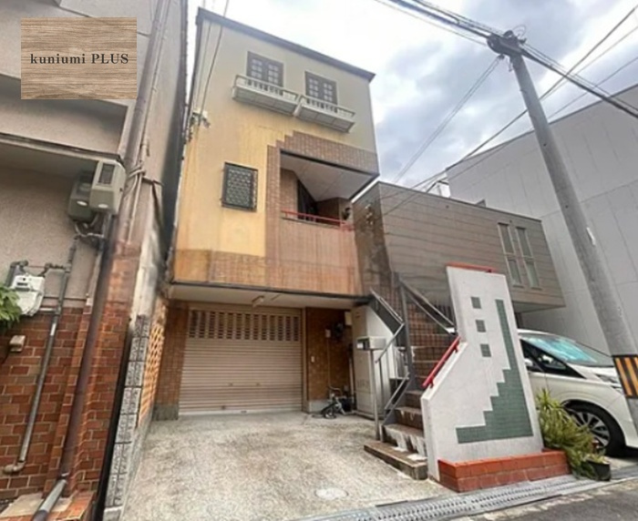 大阪市城東区諏訪4丁目の前面道路含む現地写真