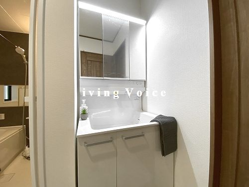 【独立洗面台】 | 【仲介手数料０円】藤沢市鵠沼海岸6丁目　新築一戸建て　A号棟　全2棟 | 藤沢市鵠沼海岸6丁目　新築一戸建て　全2棟