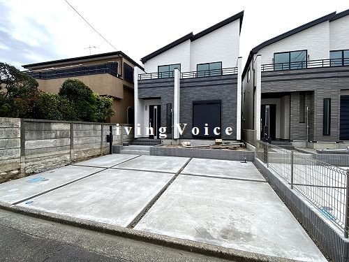 【外観】 | 【仲介手数料０円】藤沢市鵠沼海岸6丁目　新築一戸建て　A号棟　全2棟 | A号棟　藤沢市鵠沼海岸6丁目　新築一戸建て　全2棟