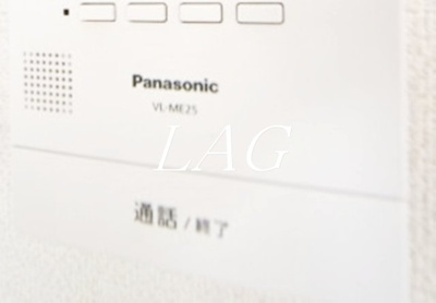 【セキュリティ】 | ルボワ平喜 | モニター付きインターホンです。